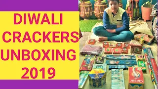 Diwali crackers unboxing |  firecrackers unboxing 2019 | diwali stash 2019