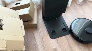 Распаковка и подключение Xiaomi Mi Robot Vacuum-Mop 2 Ultra (STYTJO5ZHM)