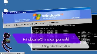 Windows without components
