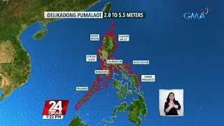 Amihan at shear line, magpapaulan sa ilang lugar sa Visayas at Mindanao sa weekend | 24 Oras