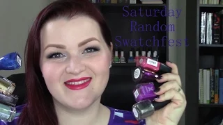 Saturday Random Swatchfest 4/9/2016