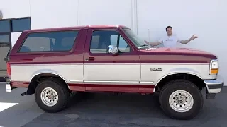 Ford Bronco 1996 года - это последний старомодный внедорожник