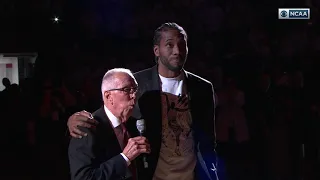 SDSU MEN'S HOOPS: KAWHI LEONARD JERSEY RETIREMENT CEREMONY