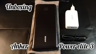 Powerbank Anker PowerCore 3 Elite [ENG] Power Delivery 60W Charger 65W Unboxing