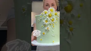 Daisy cake tutorial shorts