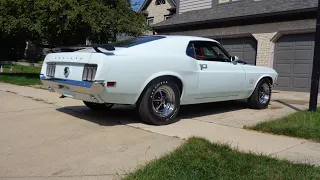 1970 Ford Mustang Boss 429 in Pastel Blue & Ride on My Car Story with Lou Costabile
