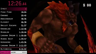 Final Fantasy VIII Any% Speedrun - 8:18:34 [World Record]