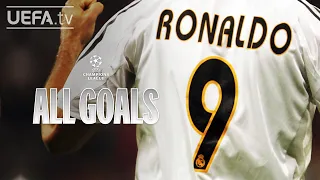 RONALDO: ALL #UCL GOALS!