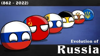 Evolution of Russia (862 - 2022)