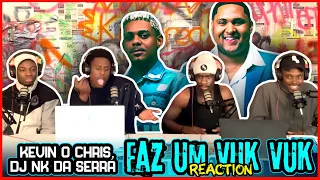 Kevin O Chris, DJ Nk da Serra - Faz um Vuk Vuk(Teto Espelhado)[Clipe Oficial]|Reaction @KevinOChris