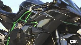 Kawasaki Ninja H2 and H2R First Ride VIDEO