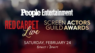 🔴 2024 SAG Awards: Red Carpet Live | February 24th, 2024 6PM ET | PEOPLE