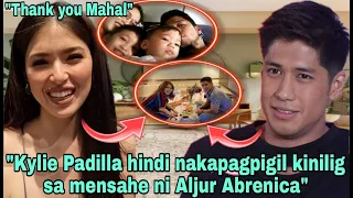 JUST IN! KYLIE PADILLA HINDI NAKAPAGPIGIL KINILIG SA MENSAHE NI ALJUR ABRENICA