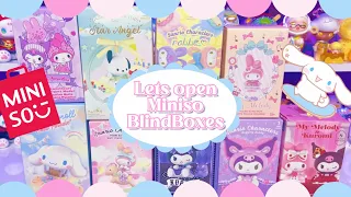 LET’S OPEN SANRIO BLIND BOXES! *♡* MINISO