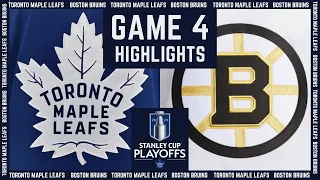 Game 4 Highlights | Bruins vs. Maple Leafs – Apr 27, 2024 (w/Joe Bowen)