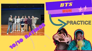 [CHOREOGRAPHY] BTS (방탄소년단) '달려라 방탄 (Run BTS)' Dance Practice/Unveiled reaction