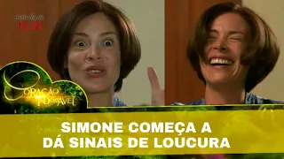 Coração Indomável - Simone acorda com sinais de loucura