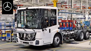 Mercedes-Benz eEconic Truck production line - Wörth plant Germany