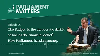 The Budget: is the democratic deficit as bad as the financial deficit? How Parliament handles money.