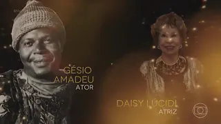 Tributo aos famosos que morreram   Melhores do Ano 2021   Domingão do Huck