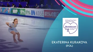 Ekaterina Kurakova (POL) | Women FS | Rostelecom Cup 2021 | #GPFigure