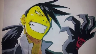 DrawingLessons - Speed painting Greed from 'Fullmetal Alchemist'