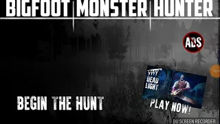 Bigfoot monster hunter