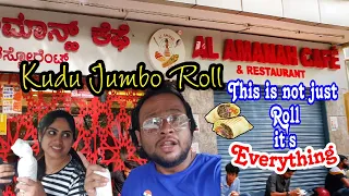 Al Amanah cafe... Kudu Jumbo Roll is everything #Kudu #maputomallu #bangalore #kammanahalli