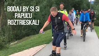 Bodaj by si si papuľu roztrieskal, ty žochár jeden vy**baný!