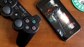 How To Play Games With A PS3/PS4 Controller On iPhone - iPad - iPod Touch - iOS 9 Jailbreak