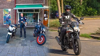 MYRON HAAR EERSTE MOTORRIJLES #2558