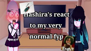 Hashiras react to really normal fyp 😍