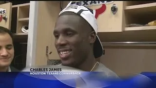 Charles James back in Houston