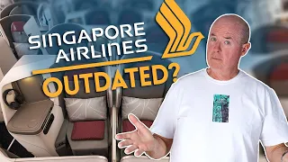 Is SINGAPORE AIRLINES Stelia business seat outdated?