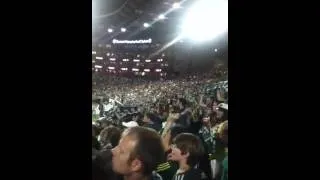 Timbers Army singing Can't Help Falling in Love