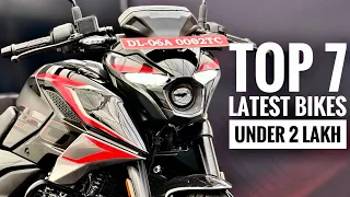 Top 7 Latest Bikes in India 2024 Under 2 Lakh On Road | New Best Bikes Under 2 Lakh