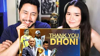 MS DHONI ANNOUNCES INTERNATIONAL CRICKET RETIREMENT - AN ODE TO CAPTAIN COOL | Reaction