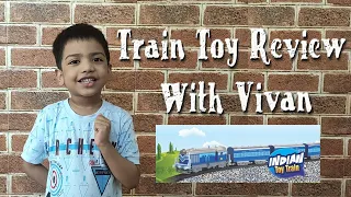 Centy Toys Indian Passenger Train Set Unboxing with Vivan | Fun With Vivo