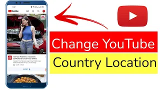 How to change country location on YouTube?