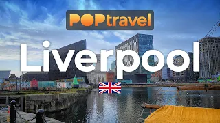 Walking in LIVERPOOL / UK 🇬🇧- 4K 60fps (UHD)