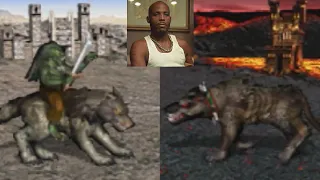 DMX tells the story of 2 dogs in Heroes 3