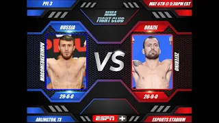 PFL 2022 #3: Magomed Magomedkerimov vs. Joao Zeferino - Fight Breakdown & Predictions