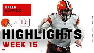 Baker Mayfield Made Giants Look Small w/ 297 Passing Yds & 2 TDs | NFL 2020 Highlights