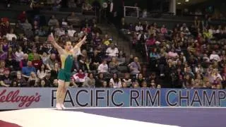 Joshua Jefferis - Floor Exercise Finals - 2012 Kellogg's Pacific Rim Championships