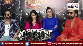 Interview of Khatron Ke Khiladi Season 14 contestants Aditi, Niyati, Ashish, Karan Veer- Focus News