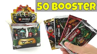 LEGO Ninjago Trading Card Game Display Unboxing / Serie 1 / 2 / 3 / 4 , 50 Booster