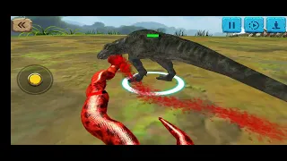 trex vs Titanoboa