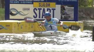 Jiri Prskavec Czech Republic Semi Final / 2023 ICF Canoe-Kayak Slalom World Cup La Seu d'Urgell Spai