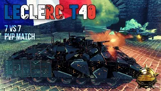 [Armored Warfare] MBT Body + 40mm Turret = So Fun! | Leclerc T40 #1