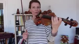 Comment poser les doigts de la main gauche au violon